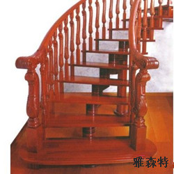 木雕艺术楼梯4
