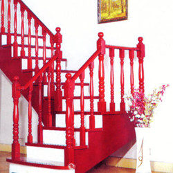 木雕艺术楼梯6