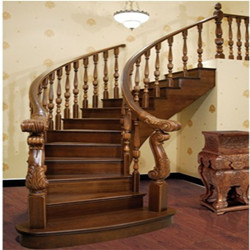 木雕艺术楼梯8