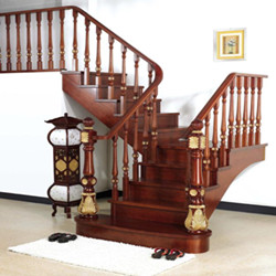 木雕艺术楼梯2