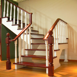 木雕艺术楼梯12